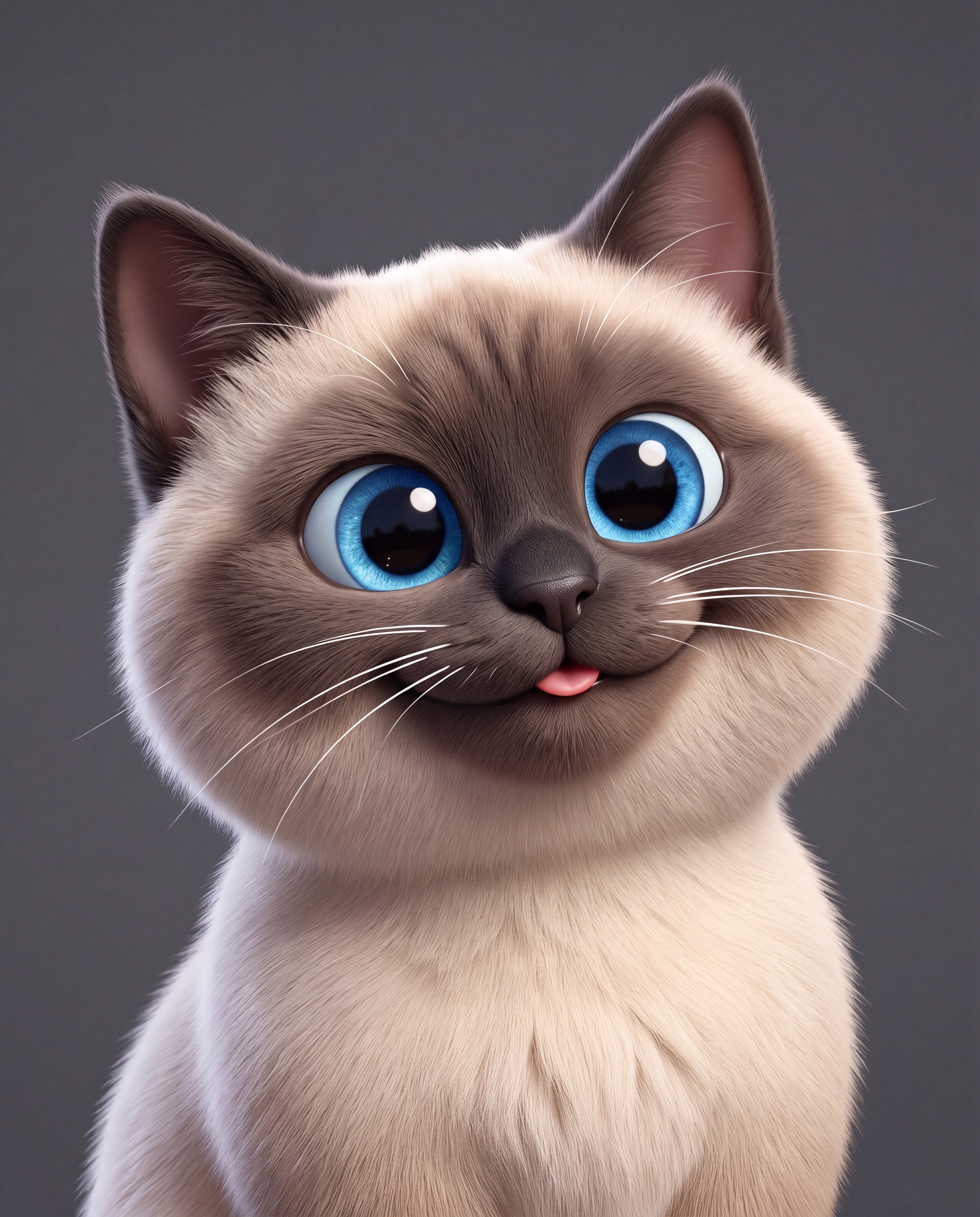 Luna 3D rendered